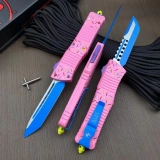 Dessert Warrior Donut Combat Troodon OTF Automatic Knife Tactical (3.8" Blue) (4) Dessert Warrior Donut Combat Troodon OTF Automatic Knife Tactical (3.8" Blue) (4)