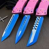 Dessert Warrior Donut Combat Troodon OTF Automatic Knife Tactical (3.8" Blue) (8) Dessert Warrior Donut Combat Troodon OTF Automatic Knife Tactical (3.8" Blue) (8)