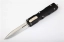 Dirac D/E Dagger OTF Automatic Knife Black (2.88" Satin)
