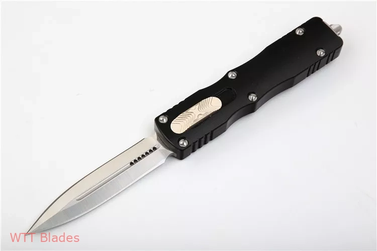 Dirac D/E Dagger OTF Automatic Knife Black (2.88" Satin) Dirac D/E Dagger OTF Automatic Knife Black (2.88" Satin)