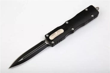 Dirac D/E Dagger OTF Automatic Knife Black (2.88" Two-Tone) Dirac D/E Dagger OTF Automatic Knife Black (2.88" Two-Tone)