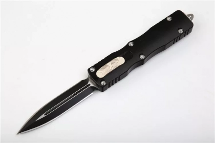 Dirac D/E Dagger OTF Automatic Knife Black (2.88" Two-Tone) Dirac D/E Dagger OTF Automatic Knife Black (2.88" Two-Tone)