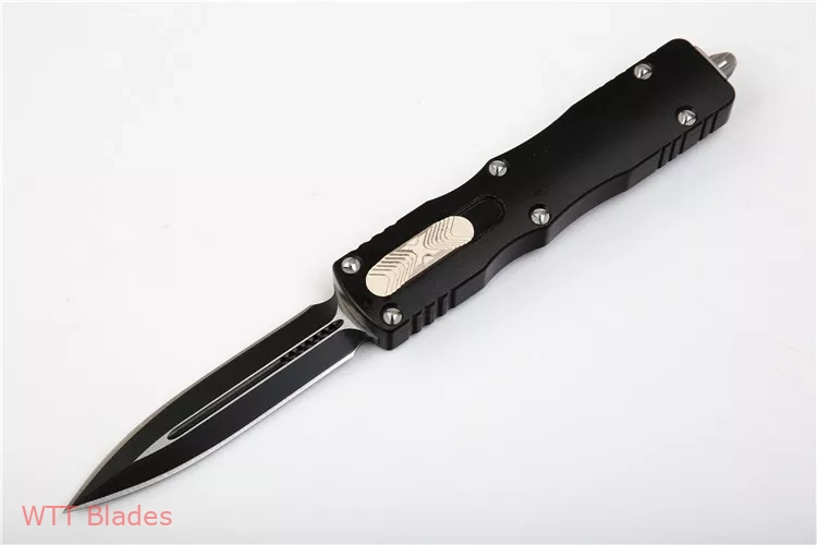 Dirac D/E Dagger OTF Automatic Knife Black (2.88" Two-Tone) Dirac D/E Dagger OTF Automatic Knife Black (2.88" Two-Tone)