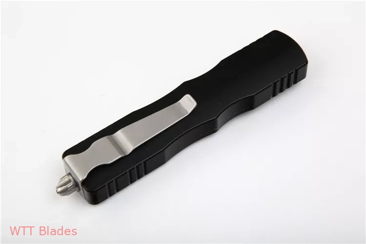 Dirac D/E Dagger OTF Automatic Knife Black (2.88" Two-Tone) (8) Dirac D/E Dagger OTF Automatic Knife Black (2.88" Two-Tone) (8)