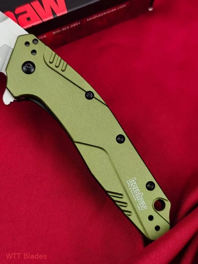 Dividend Assisted Opening Knife Olive (3" Composite) 1812OLCB (5) Dividend Assisted Opening Knife Olive (3" Composite) 1812OLCB (5)