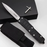 Double Action OTF Knife Pocket Camping Knife EDC Tools,D2 Blade,CNC Aluminium Alloy Handle Lightweight Double Action OTF Knife Pocket Camping Knife EDC Tools,D2 Blade,CNC Aluminium Alloy Handle Lightweight