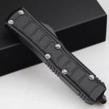 Double Action OTF Knife Pocket Camping Knife EDC Tools,D2 Blade,CNC Aluminium Alloy Handle Lightweight (4) Double Action OTF Knife Pocket Camping Knife EDC Tools,D2 Blade,CNC Aluminium Alloy Handle Lightweight (4)