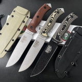 ESEE Knives ESEE-6 Fixed Blade Knife Natural 3D Micarta (6.5" Black) ESEE Knives ESEE-6 Fixed Blade Knife Natural 3D Micarta (6.5" Black)