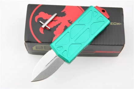 Exocet Bounty Hunter Dagger CA Legal OTF Automatic (1.9" Stonewash) Exocet Bounty Hunter Dagger CA Legal OTF Automatic (1.9" Stonewash)