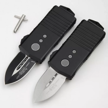 Exocet Dagger Jedi Knight CA Legal OTF Automatic Knife (1.9" Black) Exocet Dagger Jedi Knight CA Legal OTF Automatic Knife (1.9" Black)