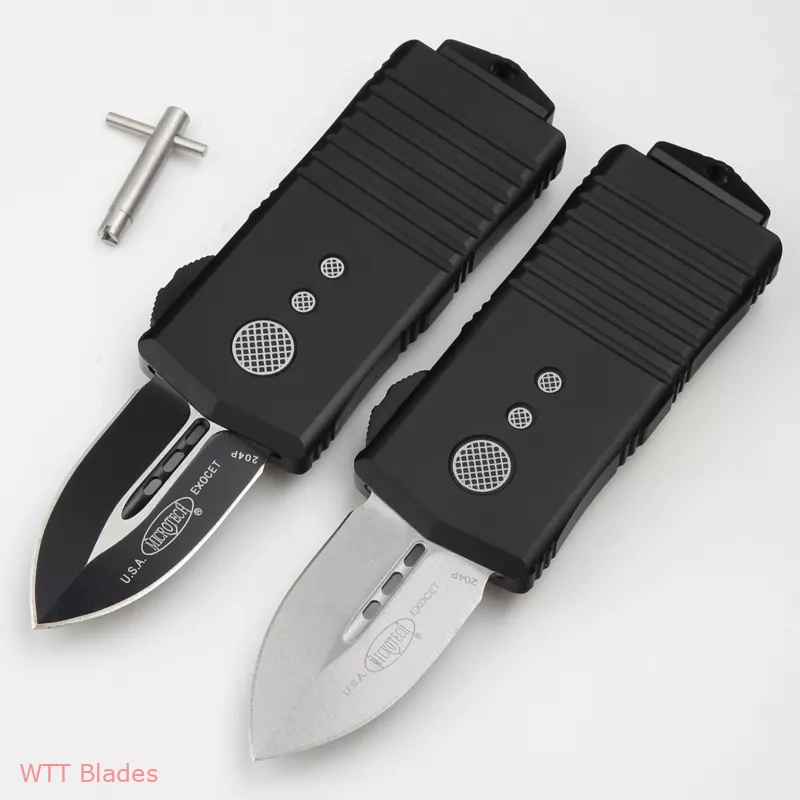 Exocet Dagger Jedi Knight CA Legal OTF Automatic Knife (1.9" Black) Exocet Dagger Jedi Knight CA Legal OTF Automatic Knife (1.9" Black)