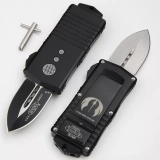 Exocet Dagger Jedi Knight CA Legal OTF Automatic Knife (1.9" Black) (2) Exocet Dagger Jedi Knight CA Legal OTF Automatic Knife (1.9" Black) (2)