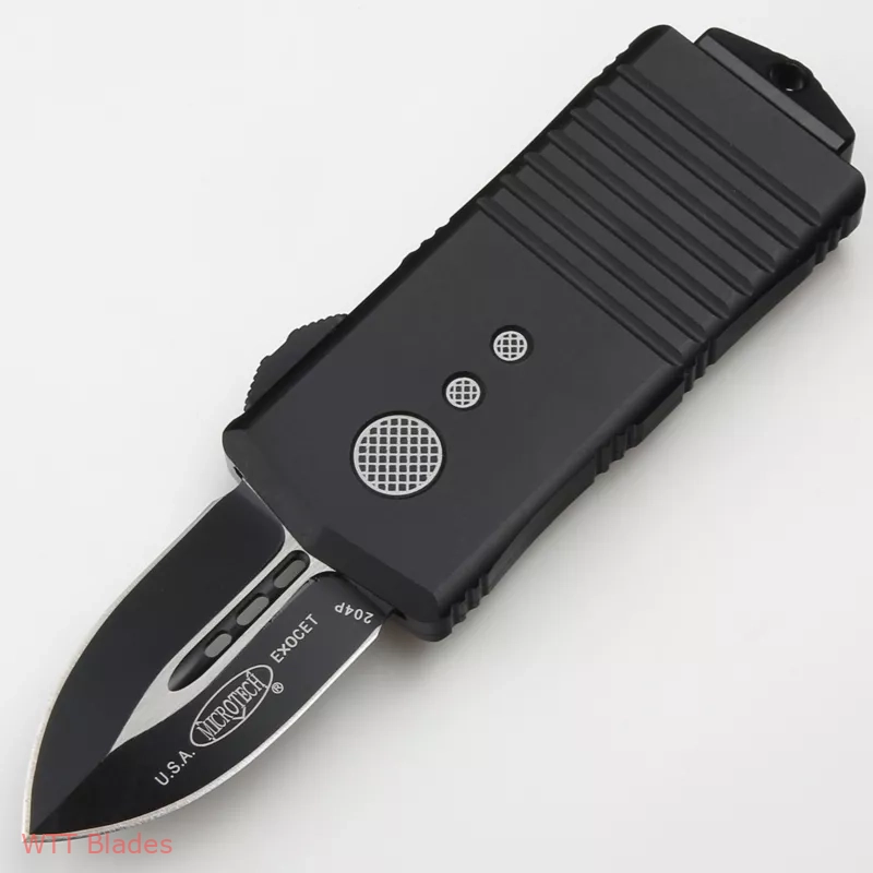 Exocet Dagger Jedi Knight CA Legal OTF Automatic Knife (1.9" Black) (4) Exocet Dagger Jedi Knight CA Legal OTF Automatic Knife (1.9" Black) (4)