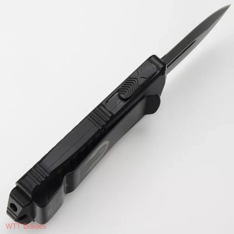 Exocet Dagger Jedi Knight CA Legal OTF Automatic Knife (1.9" Black) (6) Exocet Dagger Jedi Knight CA Legal OTF Automatic Knife (1.9" Black) (6)