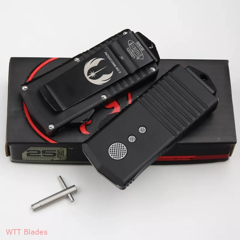 Exocet Dagger Jedi Knight CA Legal OTF Automatic Knife (1.9" Black) (8) Exocet Dagger Jedi Knight CA Legal OTF Automatic Knife (1.9" Black) (8)