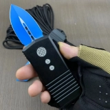 Exocet Dagger Jedi Knight CA Legal OTF Automatic Knife (1.9" Blue) (2) Exocet Dagger Jedi Knight CA Legal OTF Automatic Knife (1.9" Blue) (2)