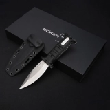 Extension Manual Sliding Knife, D2 Steel Drop Point Blade, G10 Handle with Kydex Sheath (2)