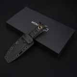 Extension Manual Sliding Knife, D2 Steel Drop Point Blade, G10 Handle with Kydex Sheath (6)