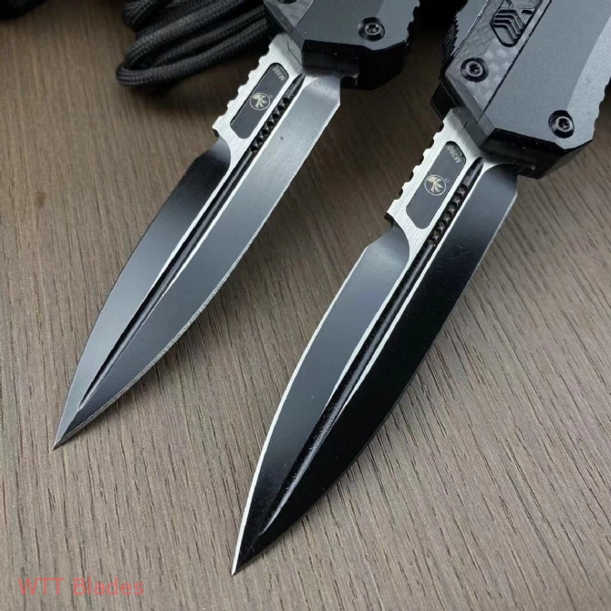 Glykon D/E OTF Automatic Knife Black Aluminum + Carbon Fibre (3.75" DLC) (5) Glykon D/E OTF Automatic Knife Black Aluminum + Carbon Fibre (3.75" DLC) (5)