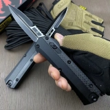 Glykon D/E OTF Automatic Knife Black Aluminum + Carbon Fibre (3.75" DLC) (7) Glykon D/E OTF Automatic Knife Black Aluminum + Carbon Fibre (3.75" DLC) (7)