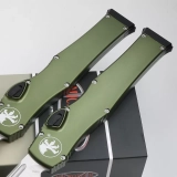 Halo VI Tanto / Clip Point OTF Automatic Knife OD Green (4.4" Satin) (7) Halo VI Tanto / Clip Point OTF Automatic Knife OD Green (4.4" Satin) (7)