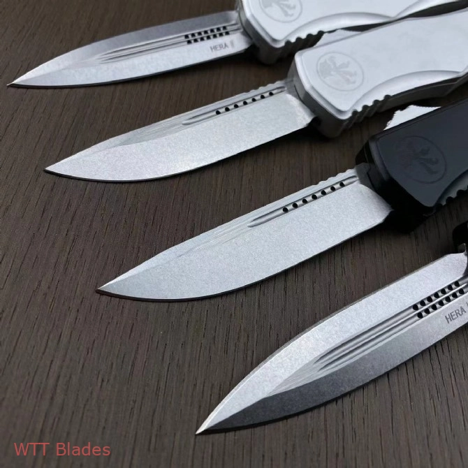 Hera II OTF Automatic Knife (4" Stonewash) (8) Hera II OTF Automatic Knife (4" Stonewash) (8)