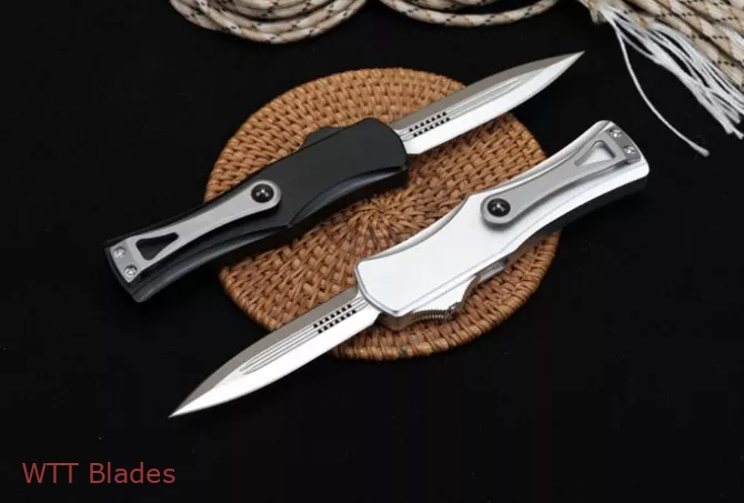 Hera OTF Automatic Knife Dagger Aluminum (3"satin) Hera OTF Automatic Knife Dagger Aluminum (3"satin)