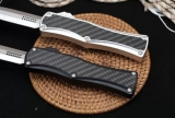 Hera OTF Automatic Knife Dagger Carbon Fibre+Aluminum (3"satin) (6) Hera OTF Automatic Knife Dagger Carbon Fibre+Aluminum (3"satin) (6)