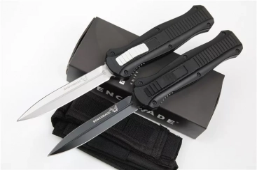 Infidel D/E Dagger OTF Automatic Knife (3.91" Black) 3300BK Infidel D/E Dagger OTF Automatic Knife (3.91" Black) 3300BK