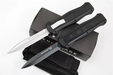 Infidel D/E Dagger OTF Automatic Knife (3.91" Black) 3300BK Infidel D/E Dagger OTF Automatic Knife (3.91" Black) 3300BK