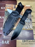 Ka-Bar Becker Campanion Fixed Blade Knife Black (5.25" Black) BK2 Ka-Bar Becker Campanion Fixed Blade Knife Black (5.25" Black) BK2