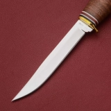 Ka-Bar Little Finn Hunter Fixed Blade Knife Leather Handle (3.7" Polish) 1233-1232-1226 (6) Ka-Bar Little Finn Hunter Fixed Blade Knife Leather Handle (3.7" Polish) 1233-1232-1226 (6)