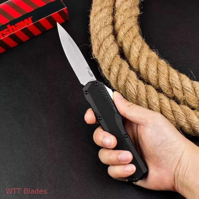 KS Livewire D/A OTF Automatic Knife Black Aluminum (3.4" SW 20CV) 9000 (7) KS Livewire D/A OTF Automatic Knife Black Aluminum (3.4" SW 20CV) 9000 (7)