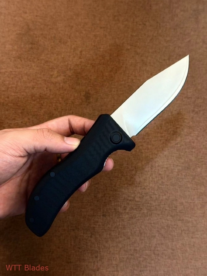 Lucky Dog Folding Knife, SLD-Magic Laminate Steel, Black G10 Handle, Liner Lock EDC Knife (5) Lucky Dog Folding Knife, SLD-Magic Laminate Steel, Black G10 Handle, Liner Lock EDC Knife (5)