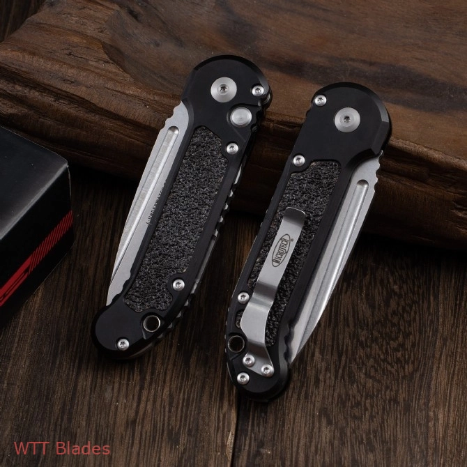 LUDT Gen III S/E Automatic Knife Black/3M (3.5" SW) (8) LUDT Gen III S/E Automatic Knife Black/3M (3.5" SW) (8)