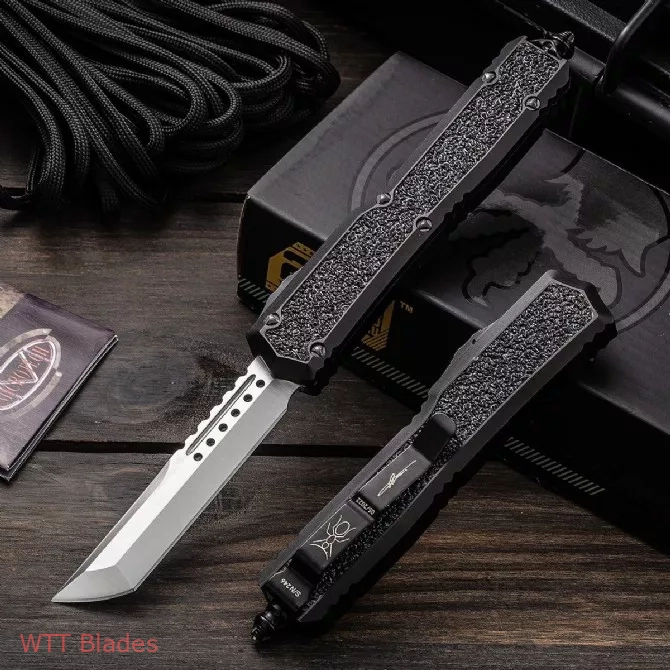 Makora D/E Signature Series Hellhound Tanto OTF Auto Knife Black (3.4" Satin) Makora D/E Signature Series Hellhound Tanto OTF Auto Knife Black (3.4" Satin)