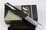 Marfione Custom Combat Troodon Hellhound Tanto OTF Knife Black Aluminum (3.8" Satin) (3) Marfione Custom Combat Troodon Hellhound Tanto OTF Knife Black Aluminum (3.8" Satin) (3)