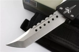 Marfione Custom Combat Troodon Hellhound Tanto OTF Knife Black Aluminum (3.8" Satin) (4) Marfione Custom Combat Troodon Hellhound Tanto OTF Knife Black Aluminum (3.8" Satin) (4)