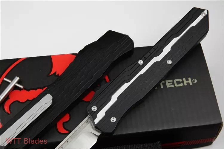 Marfione Custom Cypher S/E OTF Automatic Knife Black (4" SATIN) (7) Marfione Custom Cypher S/E OTF Automatic Knife Black (4" SATIN) (7)