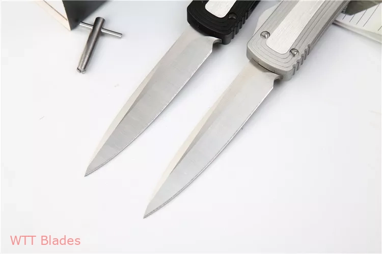 Marfione Custom Element D/A OTF Knife (3.44" Polished Plain) (3)