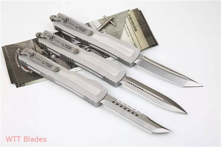 Marfione Custom Element OTF Automatic Knife (3.4" Satin) (2) Marfione Custom Element OTF Automatic Knife (3.4" Satin) (2)