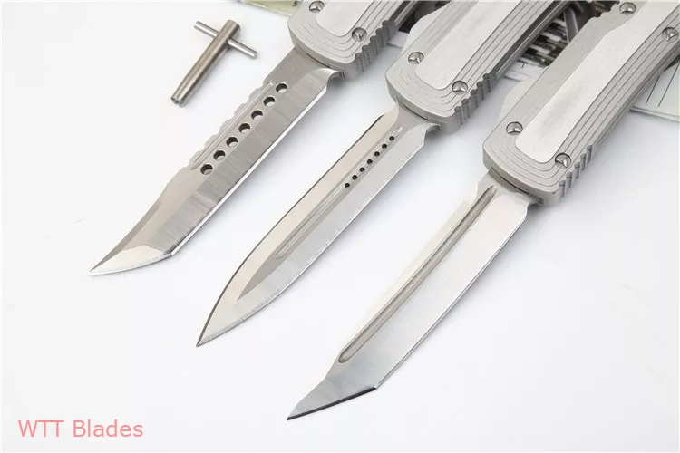Marfione Custom Element OTF Automatic Knife (3.4" Satin) (4) Marfione Custom Element OTF Automatic Knife (3.4" Satin) (4)