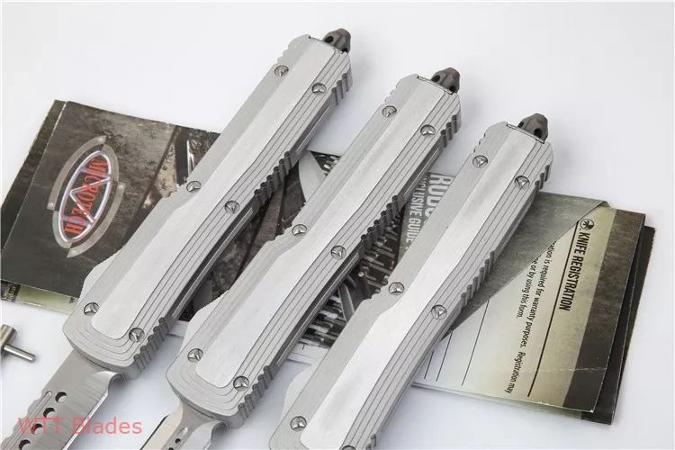 Marfione Custom Element OTF Automatic Knife (3.4" Satin) (5) Marfione Custom Element OTF Automatic Knife (3.4" Satin) (5)