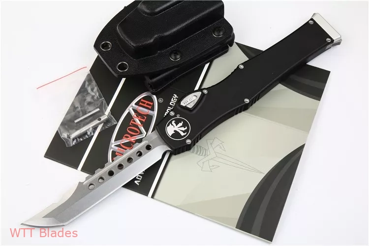 Marfione Custom Halo VI Hellhound Tanto OTF Automatic Knife (4.4" Stonewash) Marfione Custom Halo VI Hellhound Tanto OTF Automatic Knife (4.4" Stonewash)