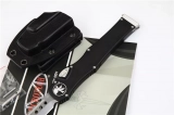 Marfione Custom Halo VI Hellhound Tanto OTF Automatic Knife (4.4" Stonewash) (4)