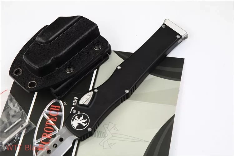 Marfione Custom Halo VI Hellhound Tanto OTF Automatic Knife (4.4" Stonewash) (4) Marfione Custom Halo VI Hellhound Tanto OTF Automatic Knife (4.4" Stonewash) (4)