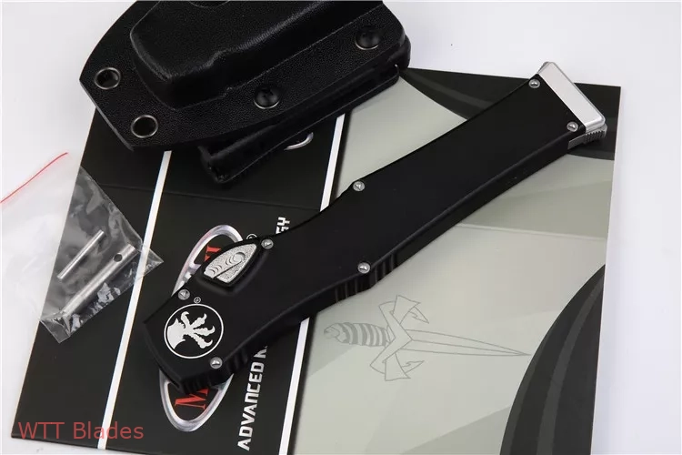 Marfione Custom Halo VI Hellhound Tanto OTF Automatic Knife (4.4" Stonewash) (8) Marfione Custom Halo VI Hellhound Tanto OTF Automatic Knife (4.4" Stonewash) (8)