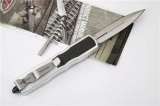 Marfione Custom Prototype Dagger OTF Aluminium Carbonfibre Inlay (2.88" Satin) (2) Marfione Custom Prototype Dagger OTF Aluminium Carbonfibre Inlay (2.88" Satin) (2)
