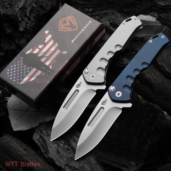 Medford Praetorian Swift FL Flipper Frame Lock Knife Aluminum (3.3") Medford Praetorian Swift FL Flipper Frame Lock Knife Aluminum (3.3")