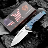 Medford Praetorian Swift FL Flipper Frame Lock Knife Aluminum (3.3") (4) Medford Praetorian Swift FL Flipper Frame Lock Knife Aluminum (3.3") (4)